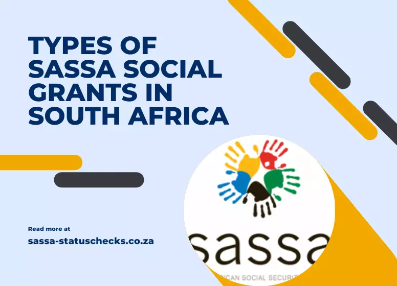 Types of SASSA Social Grants